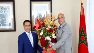 الأهلي يعزز علاقاته بامتداح الجيش الملكي المغربي ودوره في التعاون المشترك